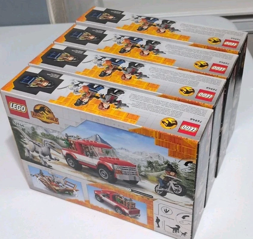 LEGO Jurassic World: Blue & Beta Velociraptor Capture (76946) Sealed Brand New - Image 3 of 3