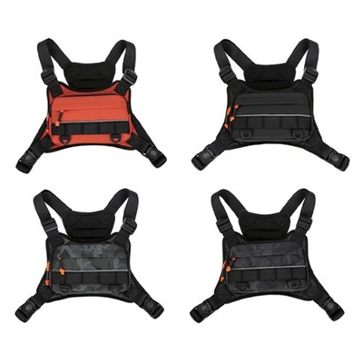 Unisex Chest Bag Camping Vest Backpack For Outdoor Adventures Sports Activities