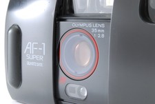Olympus AF-1 Super Quarzdate AF 35mm Point  Shoot Black NEAR MINT JAPAN 995