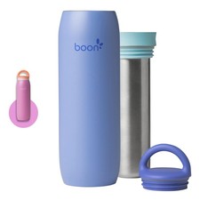 Boon Frosh Portable Breast Milk Chiller - Stainless Steel Blue