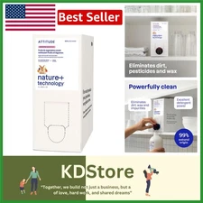 Fruit & Vegetable Wash Refill 67.6oz Unscented  Eco-Friendly Produce Cleaner