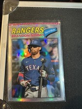 2026 Topps Heritage - Brandon Nimmo #119 Chrome Refractor