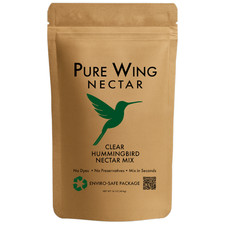 Clear Hummingbird Nectar Mix   Dye Free Sugar Food, Easy 1:4 Mix, 16oz