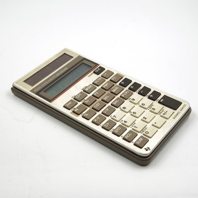 Texas Instruments BA-Solar Solar Taschenrechner   Funktioniert