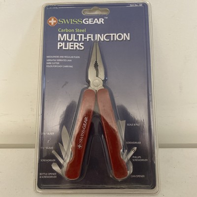 SwissGear Carbon Steel Multi-Function Pliers Multi Tool New In Package