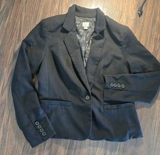 A NEW DAY Classic Style Black Blazer SIZE S