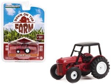 Greenlight 48070B 1/64 1946 Ford 8N Tractor Red with Black Canopy