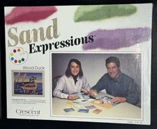 Sand Expressions Wood Duck ART KIT  by Crescent Creative Products, New, 1993