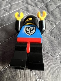 LEGO Black Falcon Minifigure Castle cas098 6102 6062 CMF Minifig