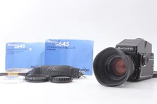 w/ Hood [ MINT+++] Mamiya M645 1000S Body AE Finder Sekor C 80mm f1.9 From JAPAN