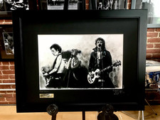Sex Pistols Original Art Piece Framed. Johnny Rotten, Sid Vicious, Steve Jones