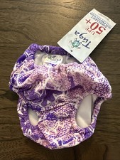 Tuga Sunwear Infant Girls UPF 50 Diaper Cover NWT 6/12 Months