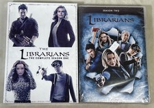 The Librarians Season 1  2 SEALED DVD Lot Of 2 TNT Rebecca Romijn Noah Wyle