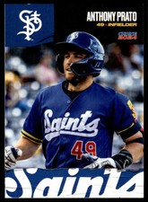 2024 Anthony Prato Choice Minor League Rookie Card Twins St. Paul Saints