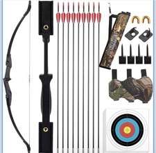 LWANO Recurve Bows for Adults - Archery Takedown Bow and Arrow Set for Adults/Yo