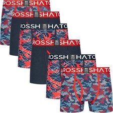 Men’s Boxer Shorts Underwear 6-Pack Comfortable Cotton S-XXL by Crosshatch