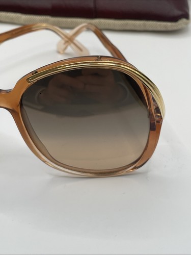 Vintage Ray Ban USA Style 36 Burgundy Sunglasses B&L Lenses GLAM/RETRO O-120 - Picture 3 of 15