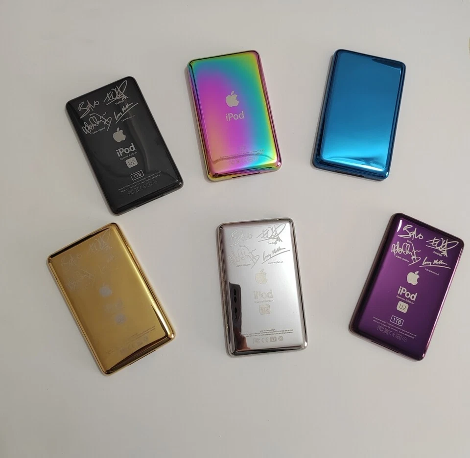 ✅全新金属后壳外壳音频插孔保持开关适用于iPod Classic /视频✅ — 第 3/4 张图片