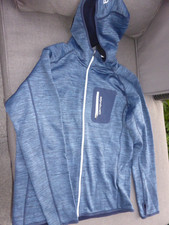 ORTOVOX Men's Merino Jacket Hoody Full Zip Navy Blue  EU Size XL