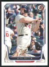 2014 Bowman #13 Evan Gattis Atlanta Braves Baseball Card 35476