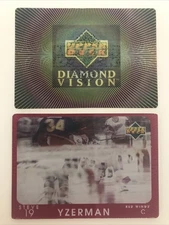 1997-98 Upper Deck Diamond Vision Signature Moves Steve Yzerman #S4 - TCCCX