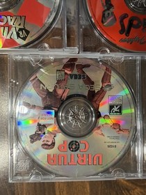 Sega Saturn Video Game Lot Nice Shape Virtua Lot 3 Total Games Not Tested