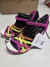 Crocs Mujer Huarache Sandalia Cuña Talla 8