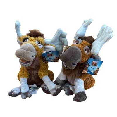 Disney Store Branded Brother Bear  Rutt  &  Tuke  Stuffed Moose 16  Plush Animal