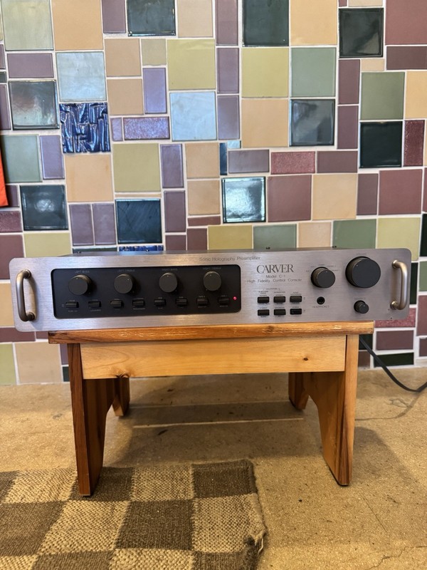 Carver C-1 Sonic Holography Preamplifier. Parts Or Repair