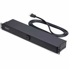StarTech 13-Outlet Rackmount PDU 1U Server Power Strip 1x Front and 12x Rear