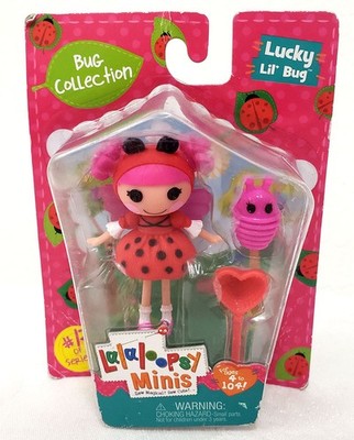 Lalaloopsy Minis 2016 Bug Collection Lucky Lil' Bug Doll (NIB)
