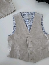 John Lewis (Heirloom Collection)Boy's Sand/Cream  linen