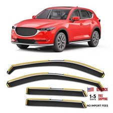 in-Channel Rain Guards Fit for Mazda CX-5 CX5 2017 Fit for 2017-2026 Mazda CX-5
