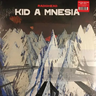 LP-BOX Radiohead Kid A Mnesia LIMITED EDITION, RED VINYL NEAR MINT XL Record