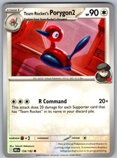 Team Rocket's Porygon2 154/182 Destined Rivals Pokemon