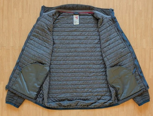 Relwen Windzip Jacket Charcoal Loden Huckberry Men's XL Softshell Quilted Coat image 4