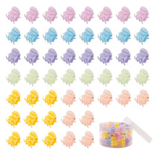 50 PCS Mini Hair Claw Clips  Bangs Strong Grip Multifunction Clamp Clips