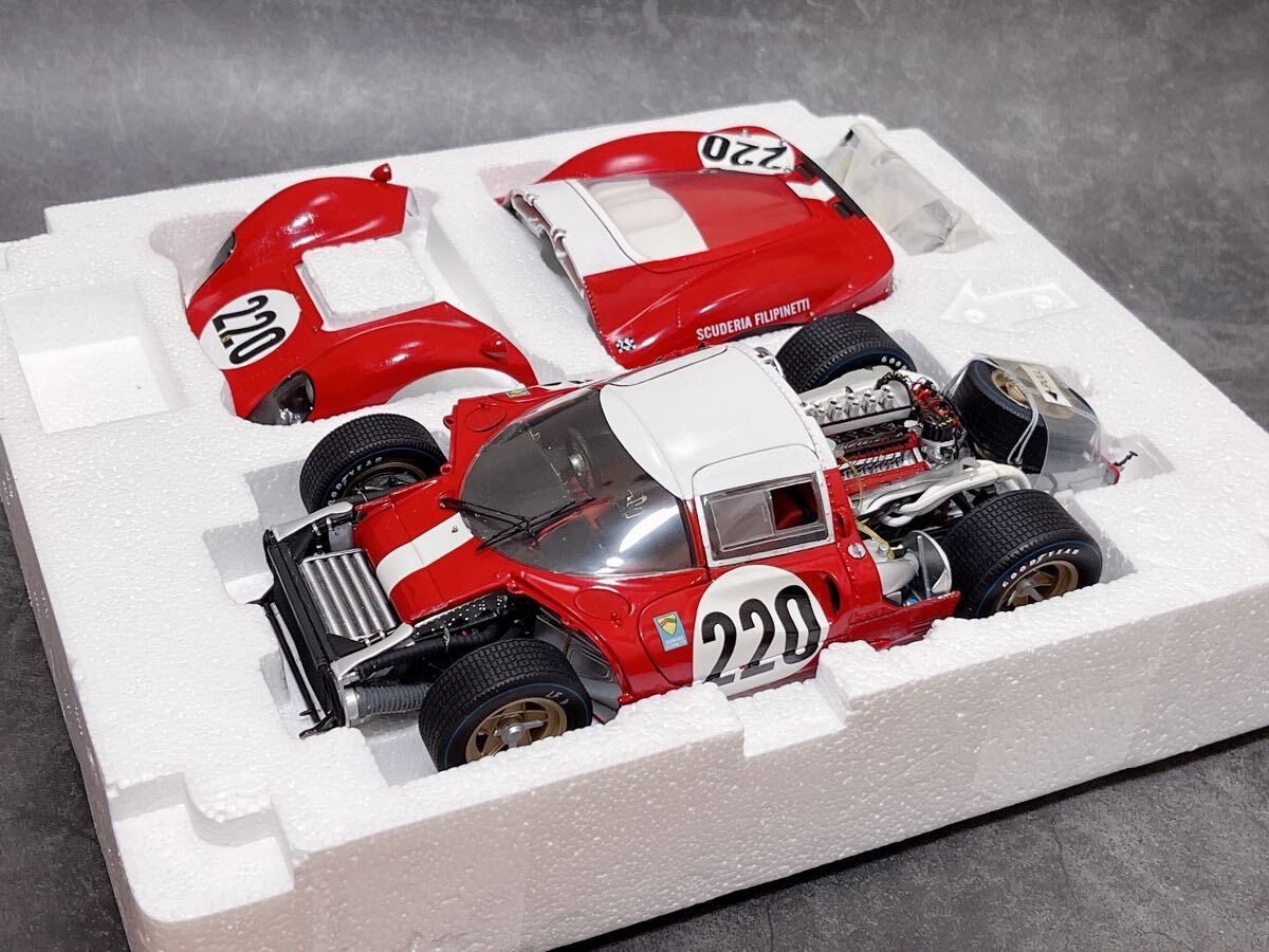 GMP Ferrari 412P Targa Florio 1967 No.220 1/18 Excellent JAPAN | eBay