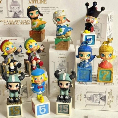 #ad #ad Molly Anniversary Statues Classical Retro 2 Series Blind Box Confirmed Figure $21.38