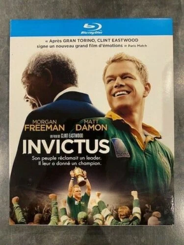 INVICTUS - MATT DAMON - MORGAN FREEMAN / film en BLU-RAY zone B - Imagen 1 de 2