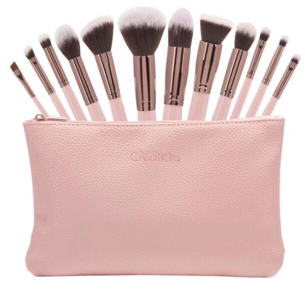 BEAUTY CREATIONS Royal Rose/Pink 12 pc Brush Set