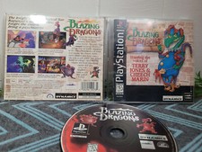 Blazing Dragons (Sony PlayStation 1, 1996, Tested and Working)