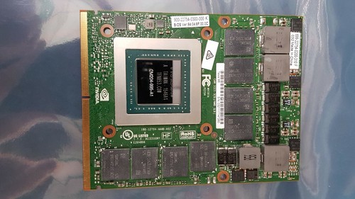 NEW NVidia Tesla M6 8GB MXM 3.1 GPU Card - HP 806127-001/808409-001/805132-B21 - 第 1/3 張圖片