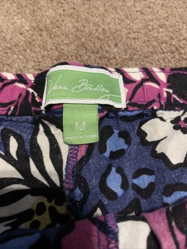 Vera Bradley Größe mittlere Blumenshorts mit verstellbarer Taille und Tasche - Bild 6 von 7