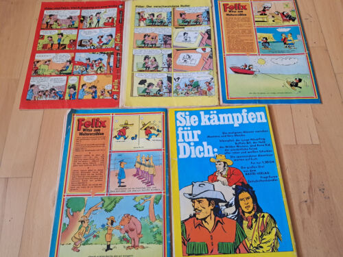 Felix n.374, 430, 604, 605, raccolta n.104 - raccolta 5 fumetti Bastione - Foto 2 di 3