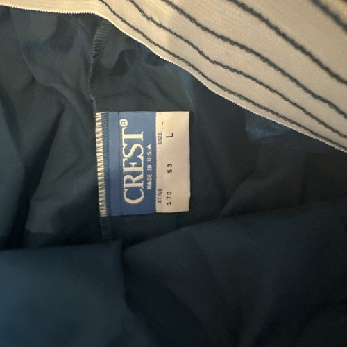 Crest Scrubs Uniform set Solid Caribbean Blue Unisex Size Large Top & Bottom NEW - Picture 7 of 7