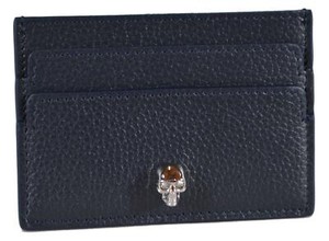alexander mcqueen card holder skull