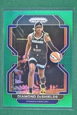 DIAMOND DeSHIELDS 2022 Panini Prizm WNBA Green Phoenix Mercury #45