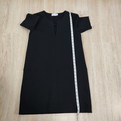 everlane ponte short sleeve dress Ponte V-Neck Mini Dress