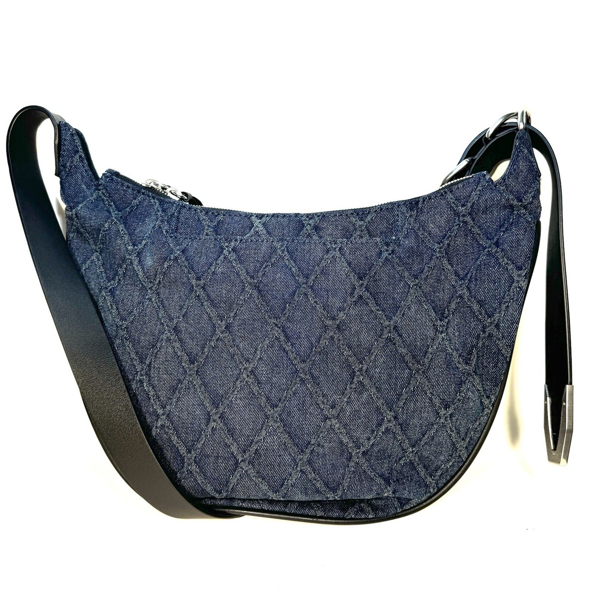 RAG & BONE Spire Karina Denim Mini Hobo Shoulder Bag (MSRP